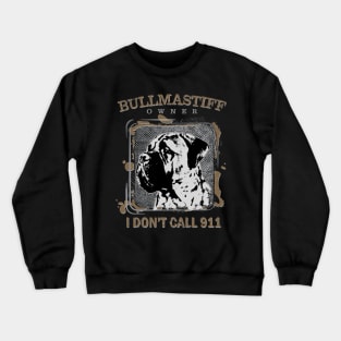 Bullmastiff dog Crewneck Sweatshirt